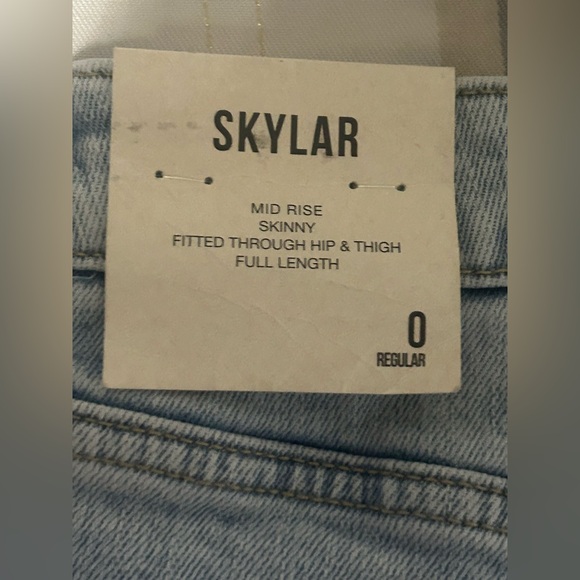 RICKI’S SKINNY JEANS SKYLAR MID RISE REGULAR LIGHT WASH NEW - Picture 10 of 11